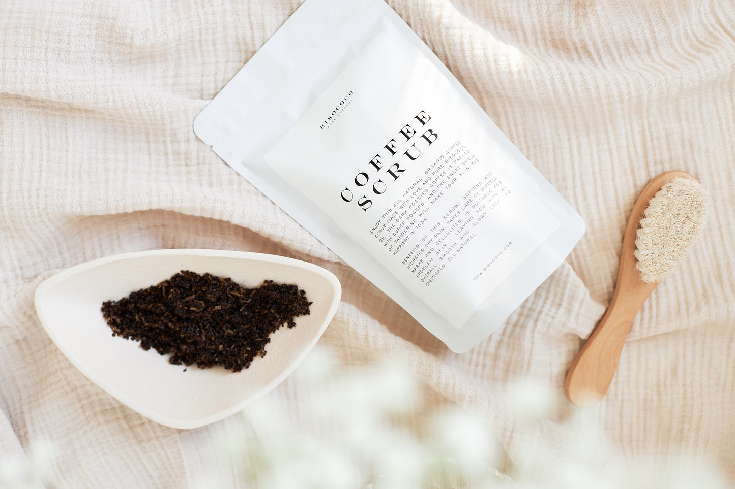 Coconut Tangerine Coffee Scrub - 250g