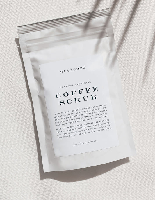 Coconut Tangerine Coffee Scrub - 250g image 0